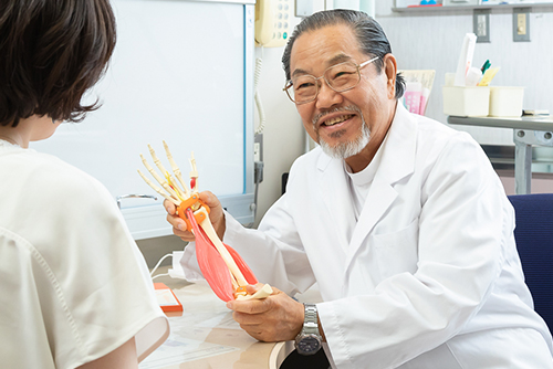 理事長首藤三七郎 写真